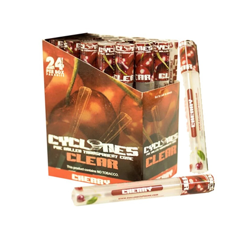 Cyclones Cherry Clear - Pre-Rolled Cone