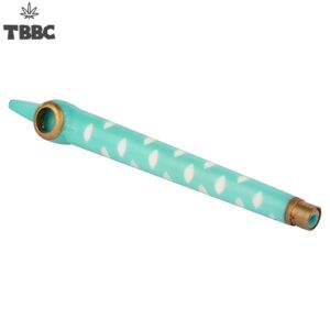 White scales Green Resin Pipe - 5 inches