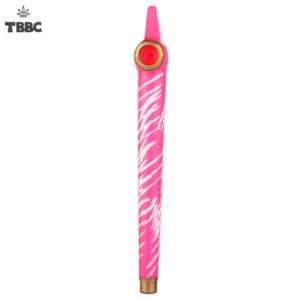 White Scales Pink Dokha pipe - 5 inches