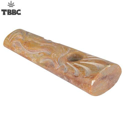 Marble Flower Pipe - Rich handpipe