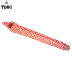 Red check Resin Dokha Pipe - 5 inches