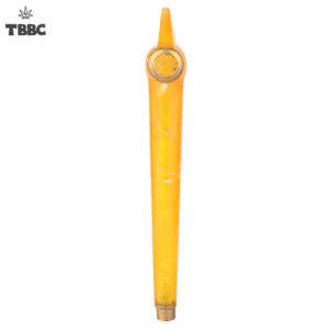 Yellow Resin Dokha Pipe - 5 inch