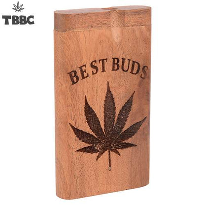 Best Buds Wooden One hitter - 4 inch