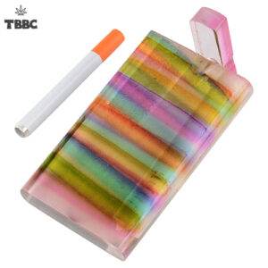 Rainbow Acrylic Dugout w one hitter - 14 inch