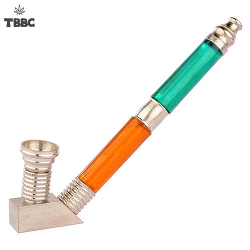 Medium Cool Hand Pipe with Metal base