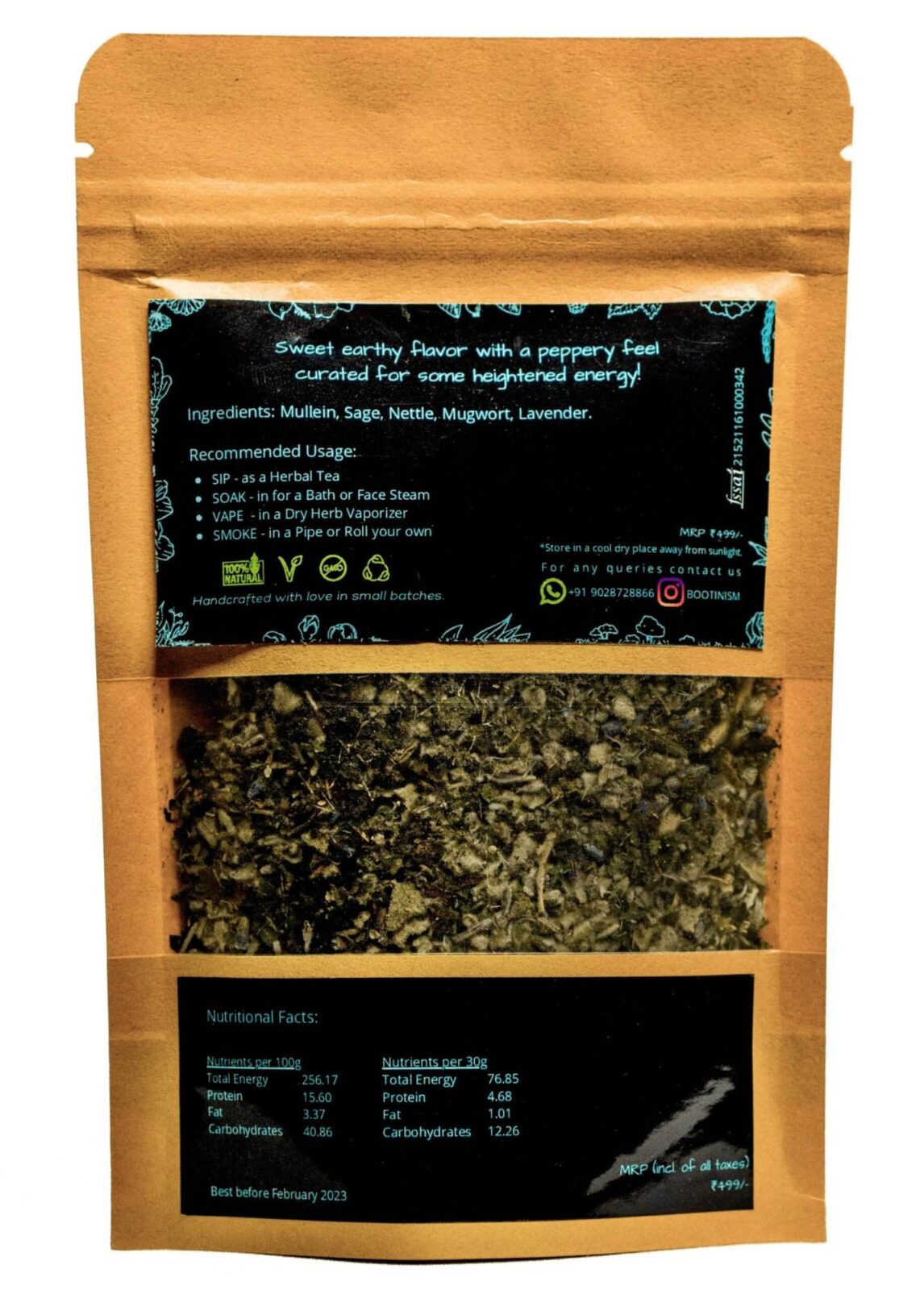 Smoksh Herbal Elevate 30g - Fine Rich Mixing