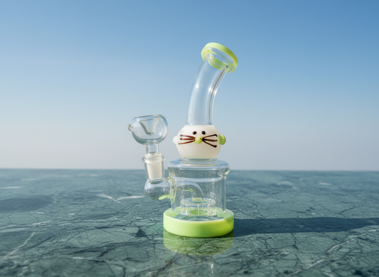 Cat Shower Bong 6 Inch (14mm)