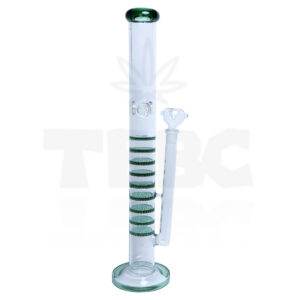 Green Multi Honey Comb 20 inches Heavy Glass Bong