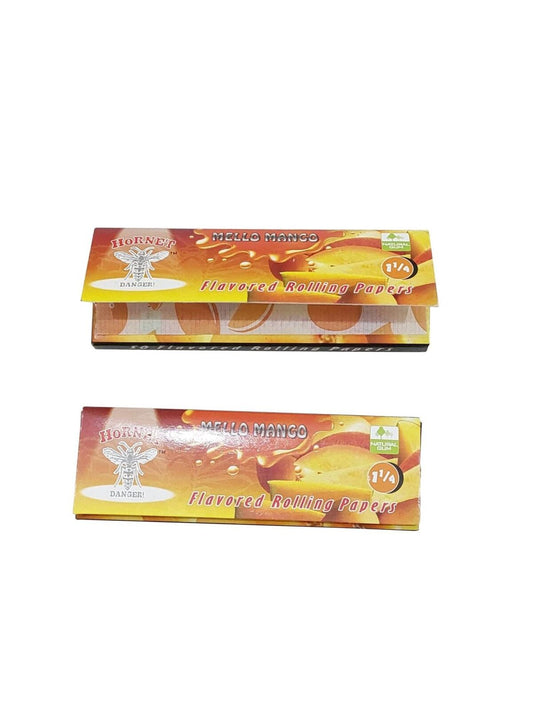 Hornet Mello Mango Paper - Flavoured Pack of 2 - Fine Rich And Smoother