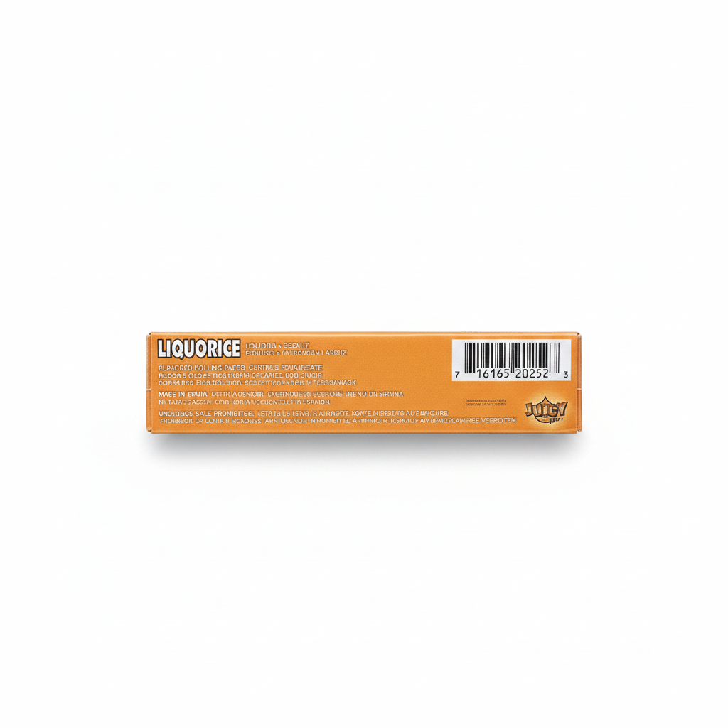 Juicy Jay’s King Size Liquorice flavoured rolling papers pack back ,instant delivery in delhi ncr