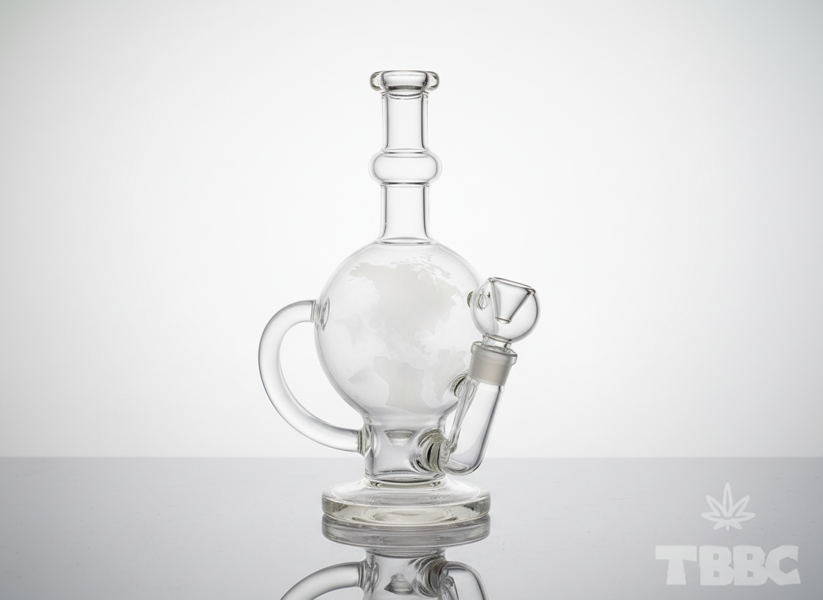10 inch crystal sphere globe glass bong unique design weed water pipe THEBOOMBOXCLUB, weed medium bongs instant delivery in delhi ncr near me