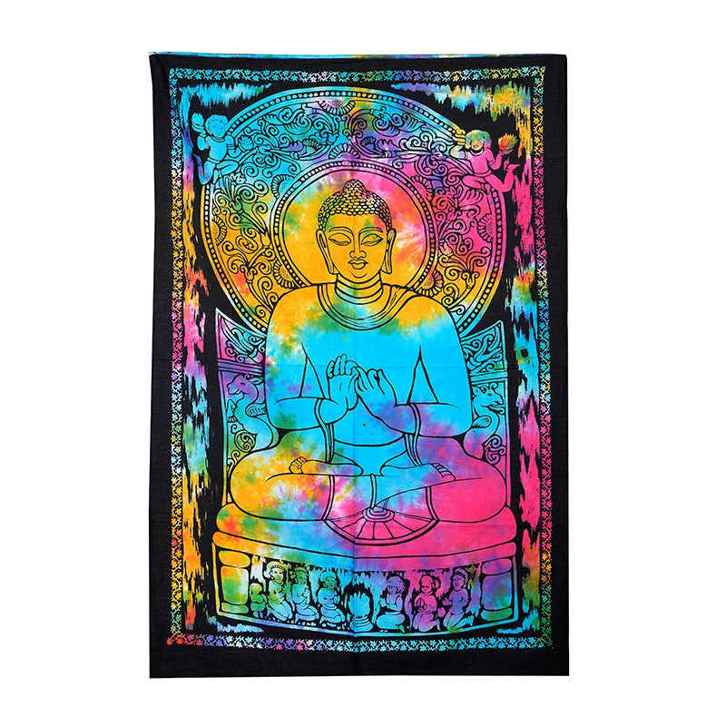 Meditating Buddha Tapestry - 42X29