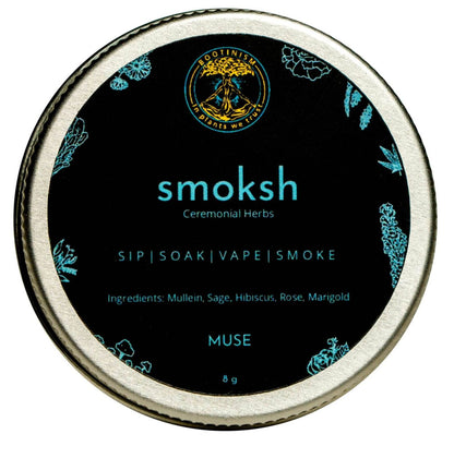 Smoksh Herbal Tin - Muse 8g - Rich Mixing Premium New Indian's