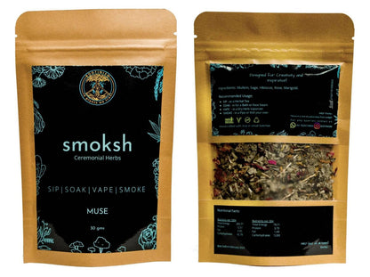 Smoksh Herbal - Muse 30g - fine Rich Mixing Premium New Indian's