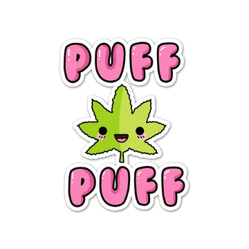 Puff Puff Pass Sticker