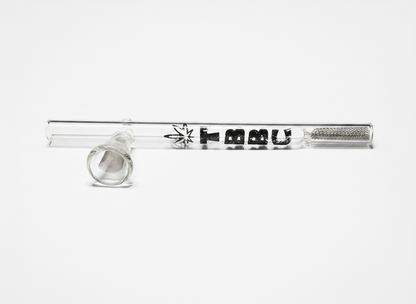 Clear glass smoking accessory with TBBC, theboomboxclub one hitter hand pipe instant delivery in delhi ncr