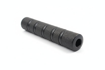 Panther Grip Chillum – Rugged Handcrafted Black Chillum with Grooved Design instant delivery PAN india, zoom picture