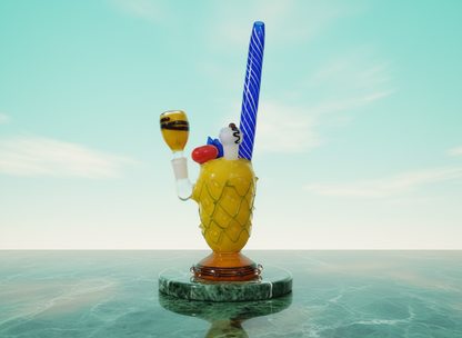 Pineapple Smoothie Bong – 11 Inch