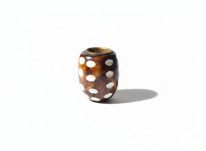 6 inch "Retro Dots" Resin Hand Pipe