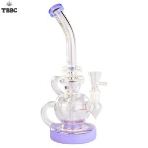 Recycler 10 inches Glass Bong