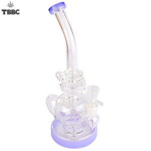 Recycler 10 inches Glass Bong