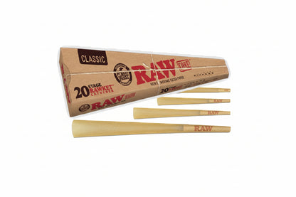 RAW 20 Stage RAWket Launcher Pack by TBBC – Pre-Rolled Cones Variety instant delivery INDIA