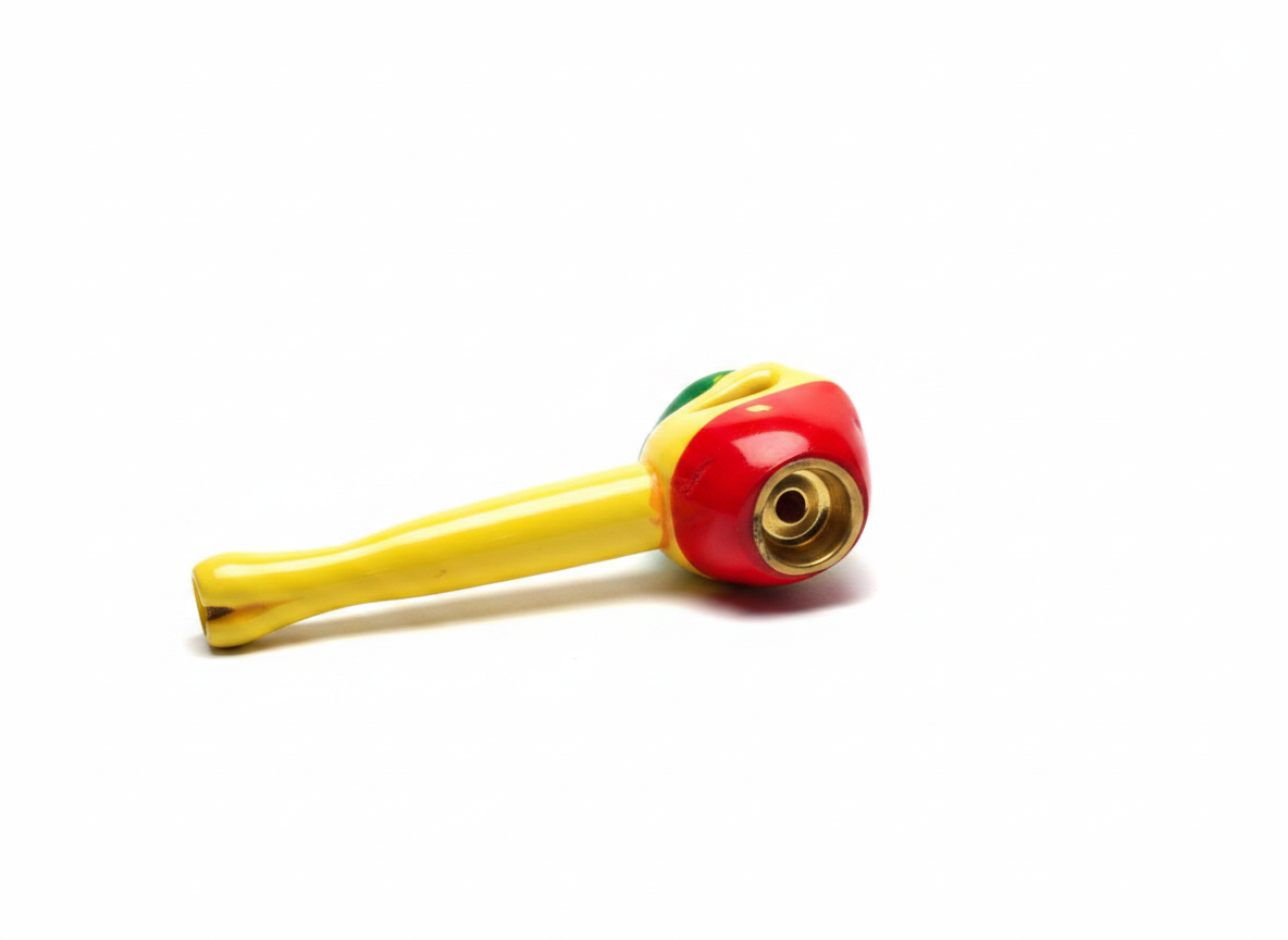 Rasta Reaper 4" Resin Hand Pipe
