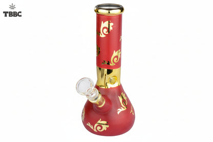 Shop the Golden Angel 8 Inch Percolator Bong at THEBOOMBOXCLUB. Elegant gold finish, advanced percolator for smooth hits, premium borosilicate glass. Secure prepaid shipping, break-free packaging. Elevate your sesh with India’s top smoking accessory brand!