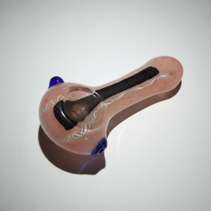 Blush Cosmos Crystal Pipe (4")