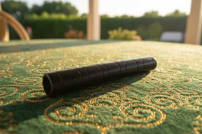 Shadow Rail Chillum – Sleek Handcrafted Smoking Chillum under sunlight 