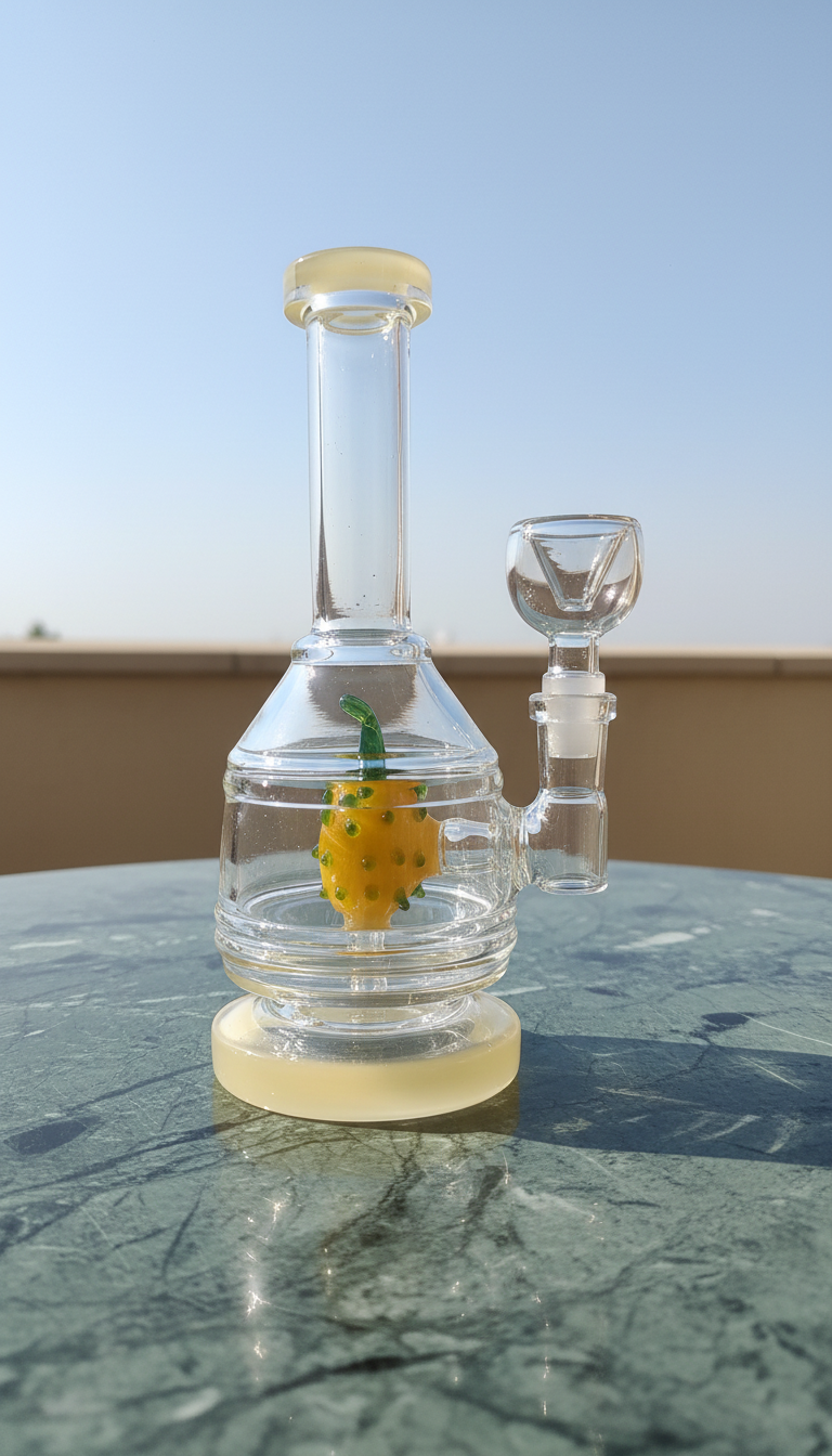Buy HotShot pepper perc beaker bong 10 inch 14mm joint online India — chili diffuser inside, instant delivery Delhi NCR, premium smoking accessory