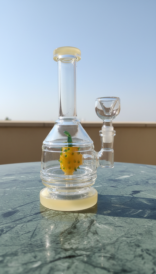 Buy HotShot pepper perc beaker bong 10 inch 14mm joint online India — chili diffuser inside, instant delivery Delhi NCR, premium smoking accessory