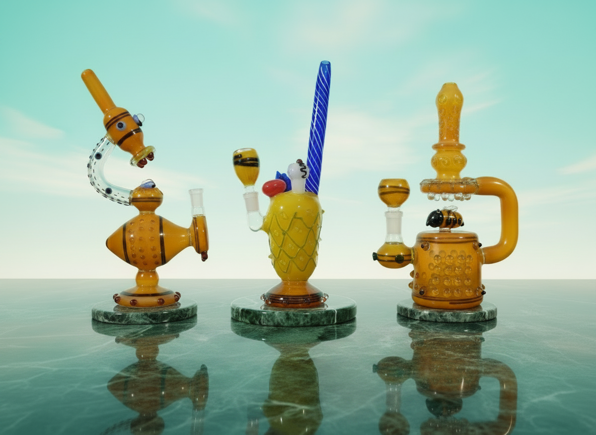 Summer sesh cute sexy danky glass bongs in delhi ncr india instant delivery near me