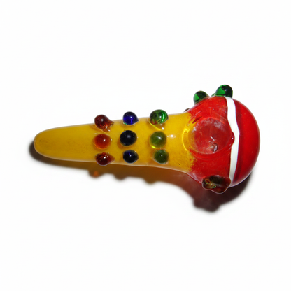 Cosmic Dotz Glass Hand Pipe - 5 Inch Heavy Borosilicate