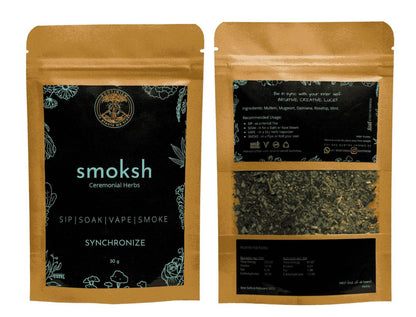 Smoksh Herbal Synchronize 30g - fine Rich Mixing Premium New Indian's