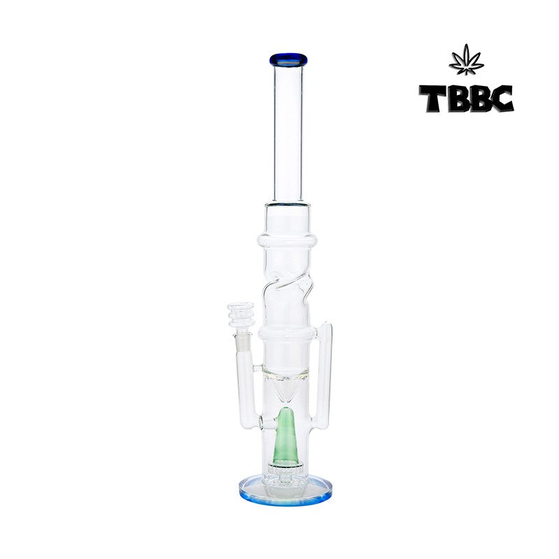 Big Tornado Heavy Crystal Ice Bong - 22 inches