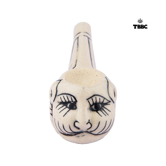 Ceramic Kittie Pipe