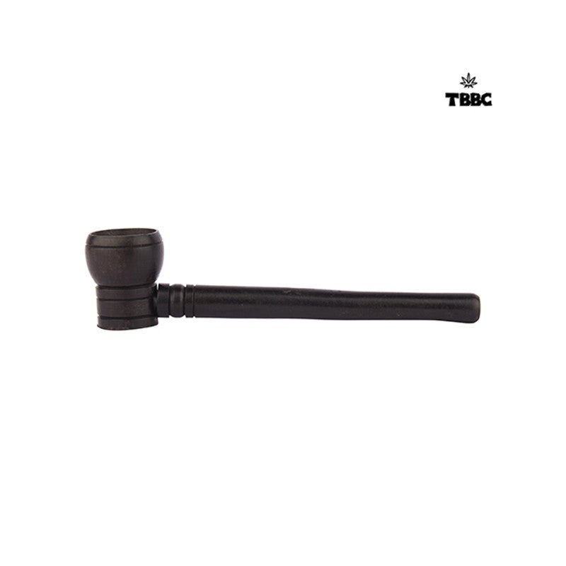 TBBC Rosewood Cup Black Pipe - 3 inches