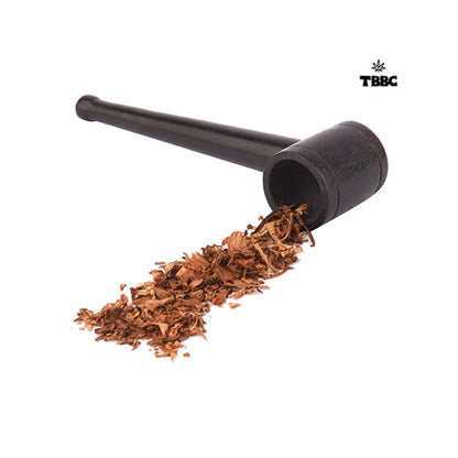 TBBC Rosewood Cylinder Cup Black Pipe - 3 inches