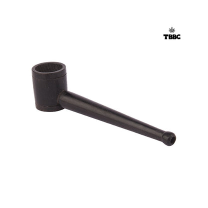 TBBC Rosewood Cylinder Cup Black Pipe - 3 inches