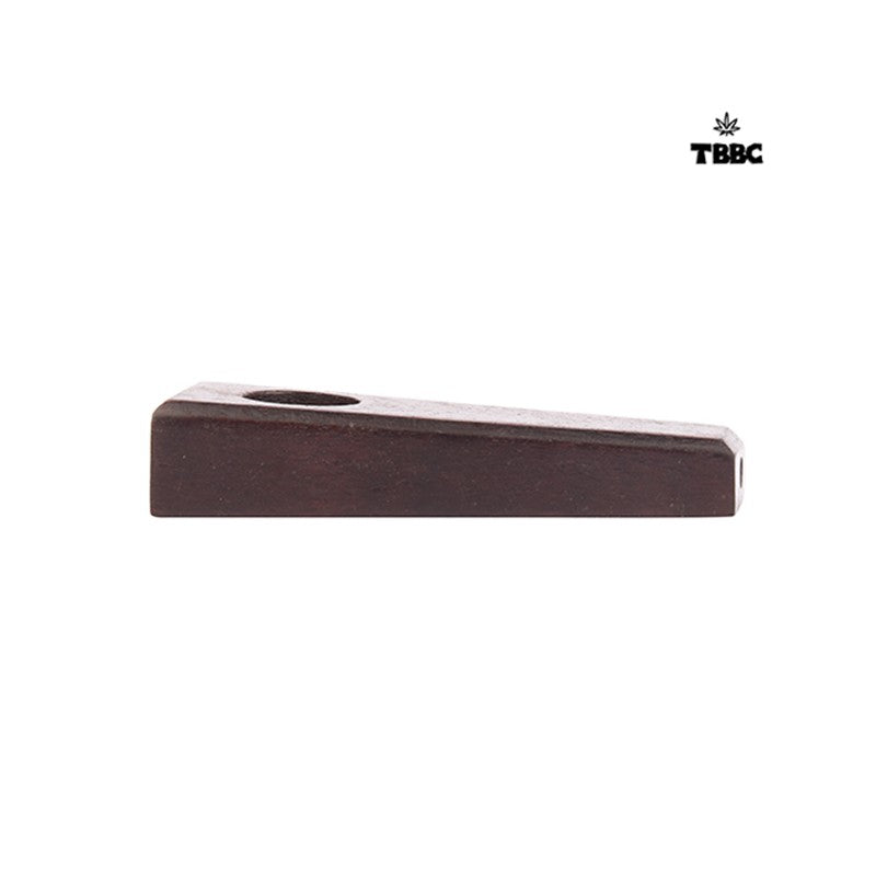 Rosewood Trapezoid wooden Pipe - 3 inches