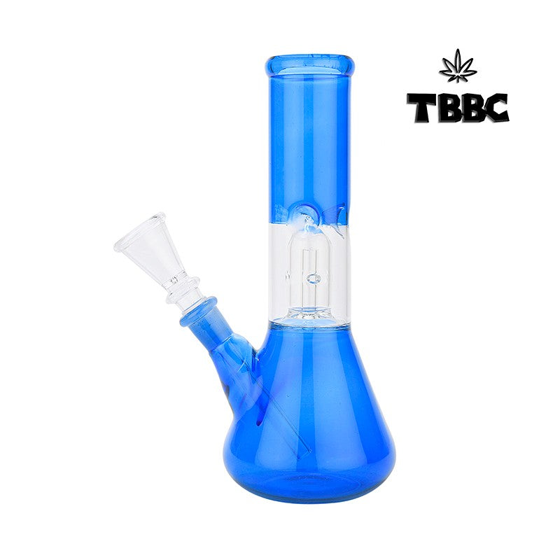 Royal Blue Ice Percolator Bong - 8 inches