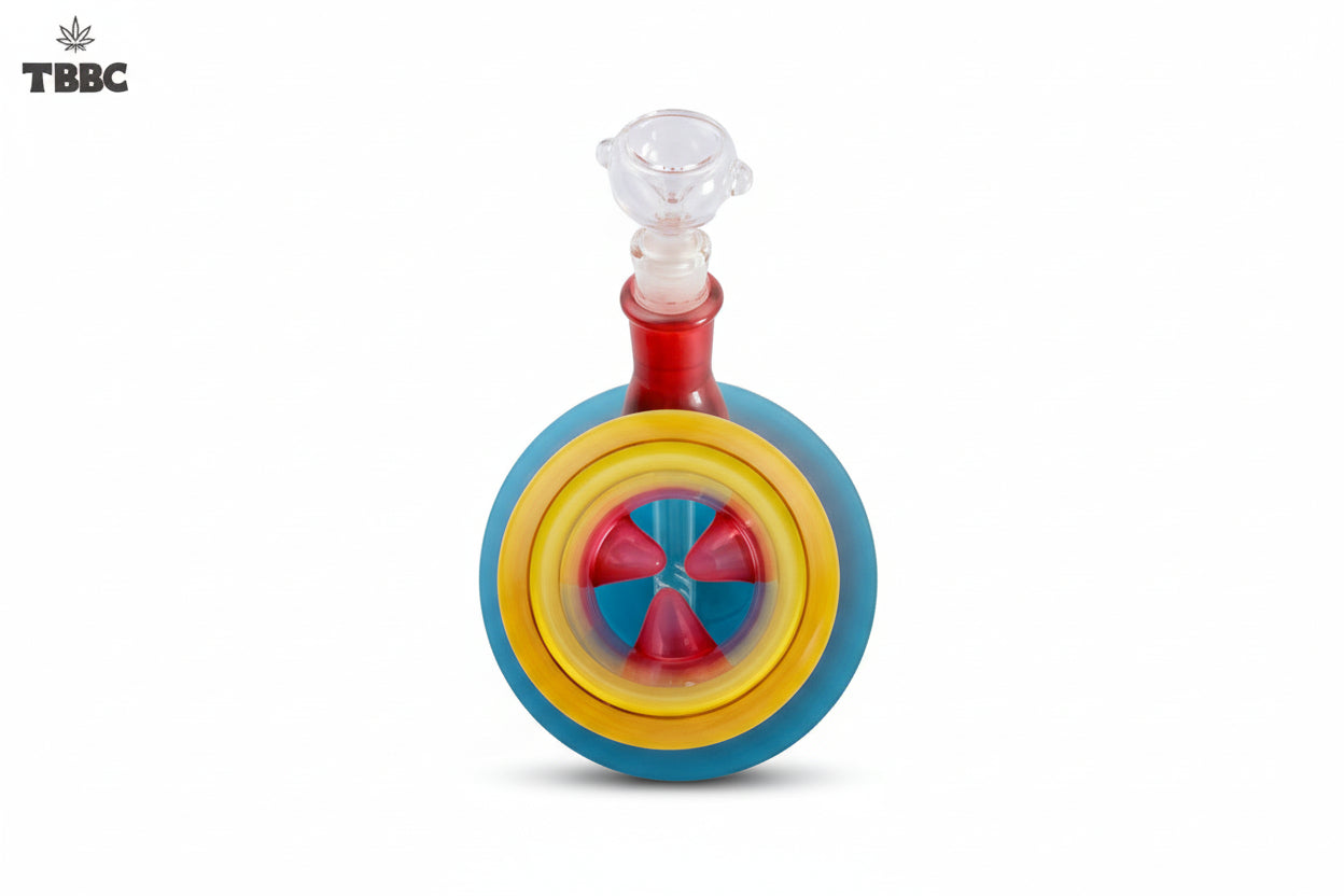 Tri-Colour Flame bong online instant delivery india