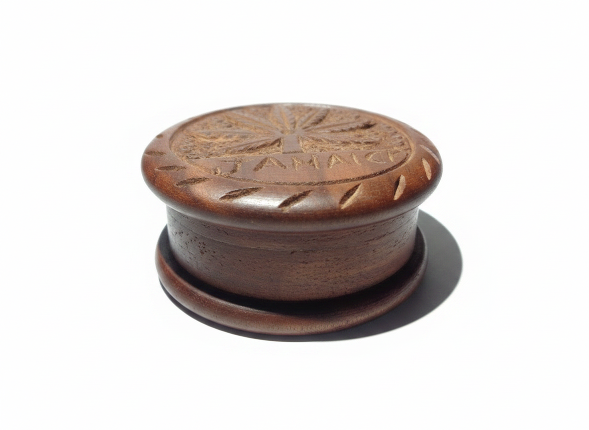TBBC Jamaica Heritage Grinder 63mm | 2 Part Herb Crusher