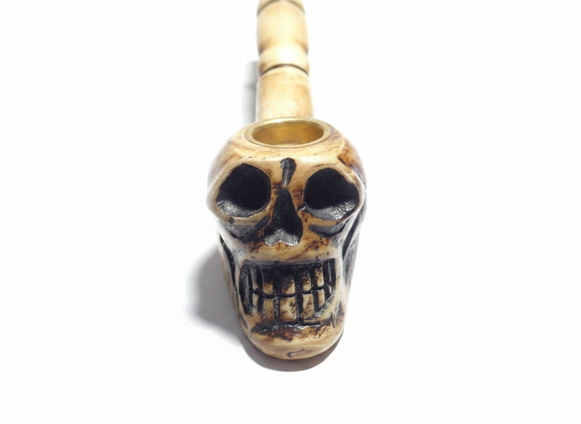skull and bones smoking weed pipe instant delivery in delhi ncr INDIA
