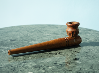 4 inch "Sesh Stick" Wooden Bowl Pipe + 10mm Screens