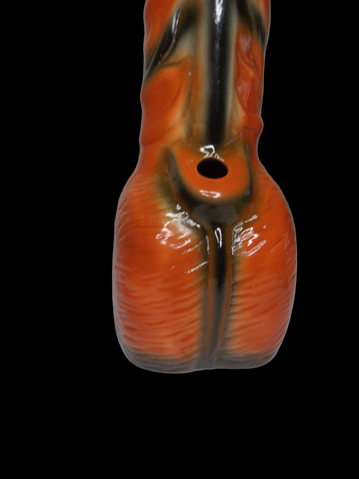 skin color novelty ceramic bong water pipe 11 inch straight pull with metal mini shooter TBBC, Weed bong novelty ceramic 11 inch golden gift TBBC, instant delivery for bongs in delhi ncr, charas ganja OG bongs for baddies stoners girls 