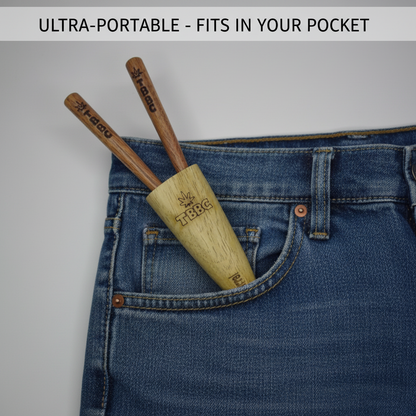 TBBC Double Barrel Wood Joint Holder - 2 in 1 J Holder