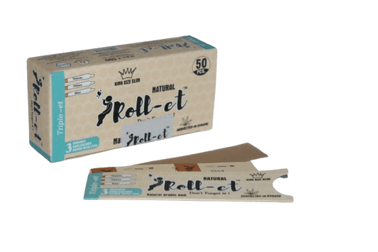 Natural Unbleached Rollet - King size 3+3 Box