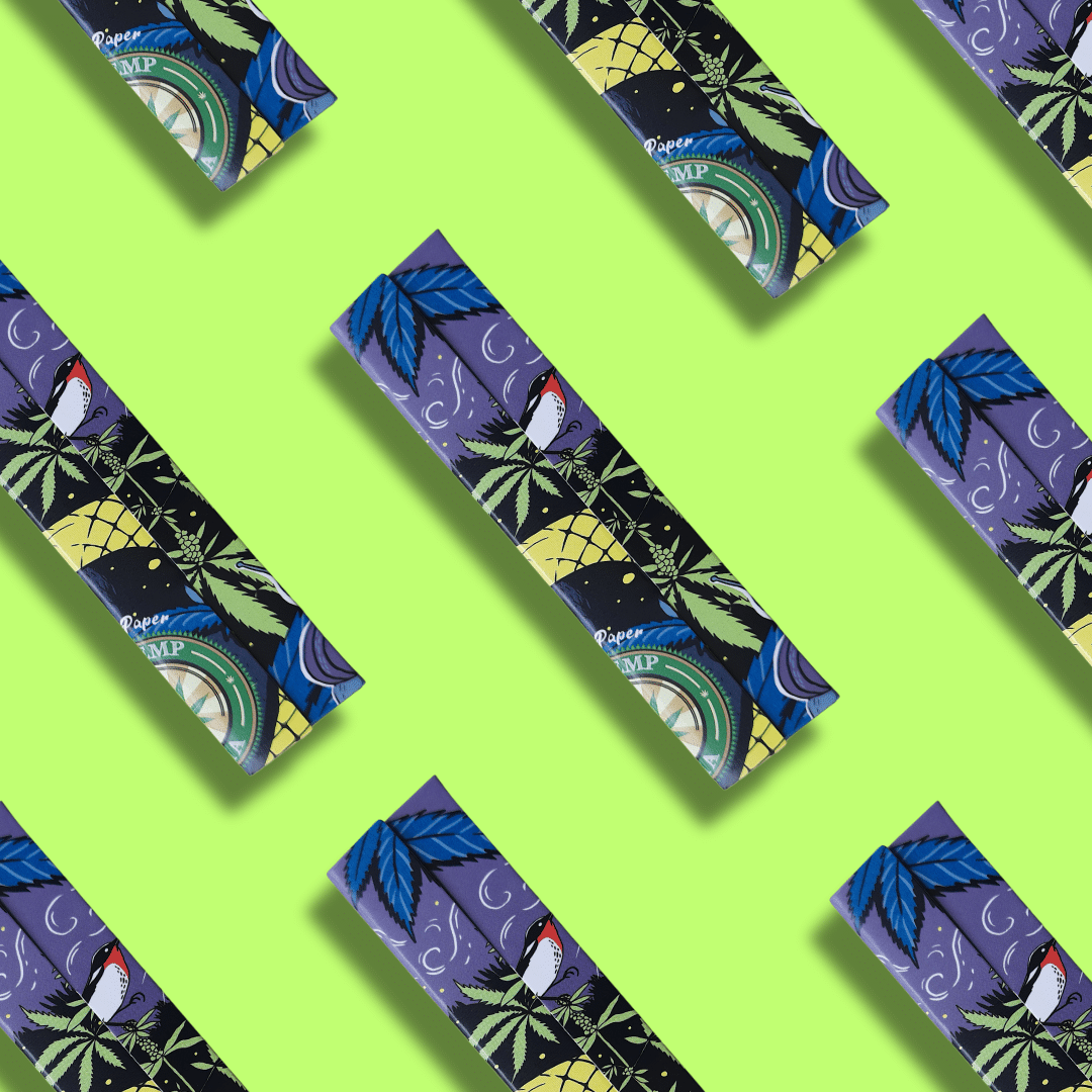 eco-friendly king size rolling papers lifestyle shot TBBC in a running style, instant delivery delhi ncr